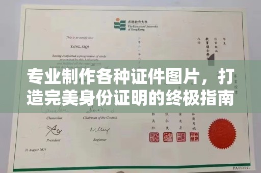 唐河专业制作各种证件图片，打造完美身份证明的终极指南