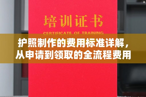 唐河护照制作的费用标准详解，从申请到领取的全流程费用指南