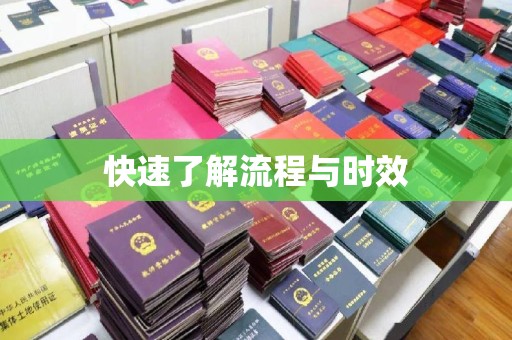 唐河快速了解流程与时效