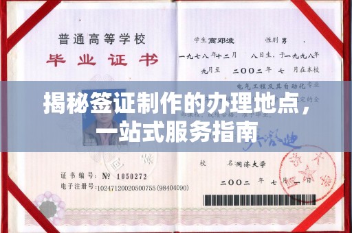 唐河揭秘签证制作的办理地点，一站式服务指南