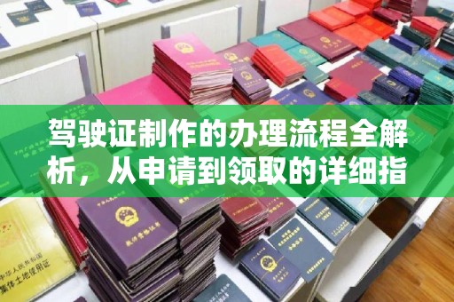 唐河驾驶证制作的办理流程全解析，从申请到领取的详细指南