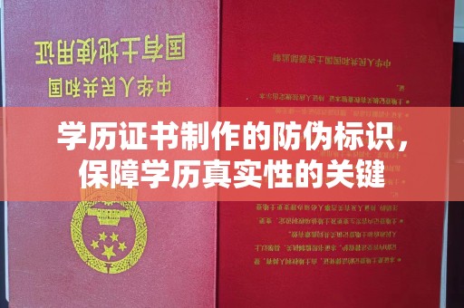 唐河学历证书制作的防伪标识，保障学历真实性的关键