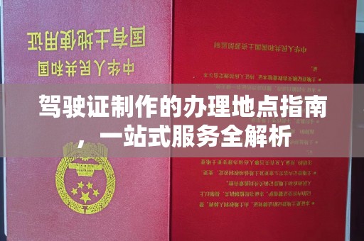 唐河驾驶证制作的办理地点指南，一站式服务全解析